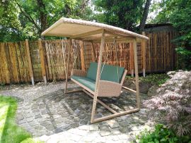 Outdoor Rattan Hollywoodschaukel  Altalena