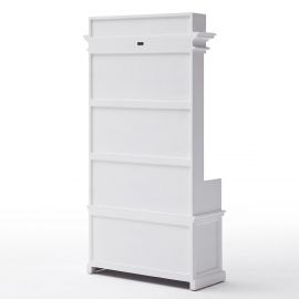 CA581 - Garderobe & Bank Einheit m/ Sitzpolster + Schubladen