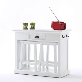 T767 - Kchentisch Set m/ Hocker & Polster